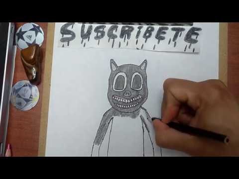 Cómo DIBUJAR y PINTAR a 😨CARTOON CAT😲 de trevor/how to DRAW And PAINT CARTOON CAT from trevor