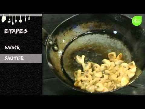Sauter des champignons