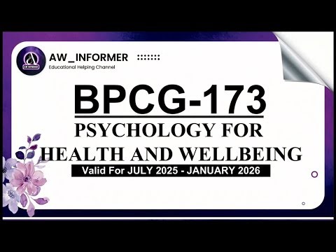 BPCG 173 Solved Assignment 25–26 | BPCG 173 Solved Assignment in English 25–26 | Free on #yt #ignou