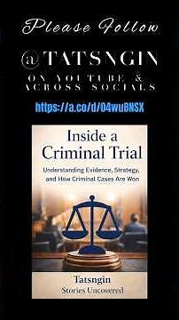 Inside a Criminal Trial: How Criminal Trials are Won; by Tatsngin#triallaw #courtrooms #criminallaw