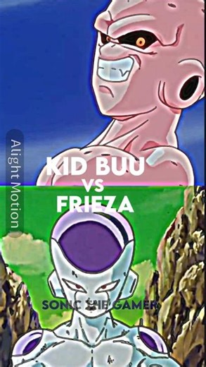kid buu vs frieza edit