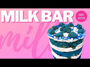 Milk Bar Birthday Cake | Christina Tosi (Momofuku) Blue Ombré