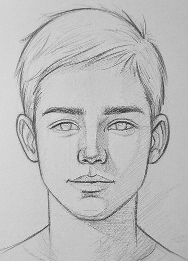 Tutorial de desenho: A estrutura perfeita do rosto masculino #loomismethod #construcaoderosto #artprocess #comodesenhar #anatomiahumana