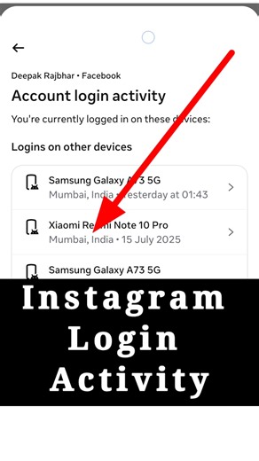 Someone Logged Into Your Instagram? Check This NOW! #instagram