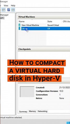 How to recover data after compacting a virtual hard disk #microsoft #windows #education #hdd