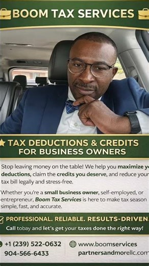 Boom Tax services/Boom services partners and more LLC
