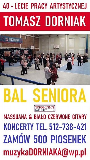 "Odpływają kawiarenki" Tomasz Dorniak MASSUANA #biesiada #kawiarenki #senior #irenajarocka #muzyka