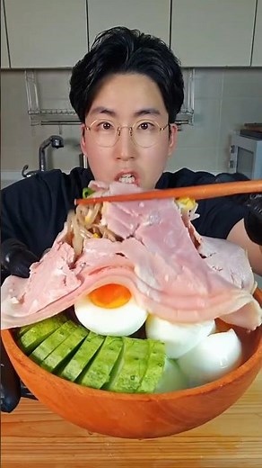 Pyongyang Cold Noodle North Korean cold noodle 🍜😝