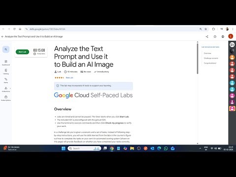 Analyze the Text Prompt and Use it to Build an AI Image || Lab Solution || Google Cloud Arcade 2026