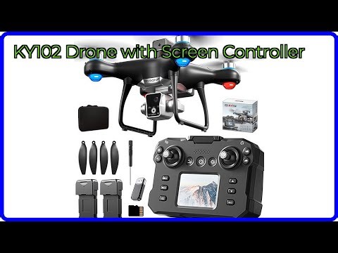 REVIEW (2026): KY102 Drone with Screen Controller. ESSENTIAL details.