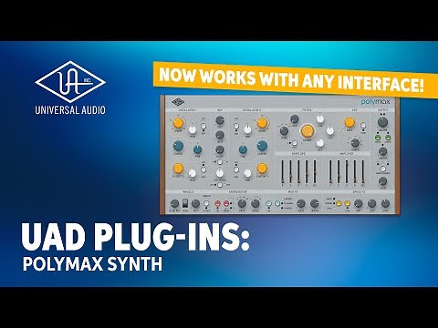 Universal Audio UAD PolyMAX Synth Plug-in Demo