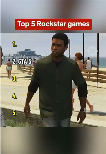 Ranking the 5 Best Rockstar Games