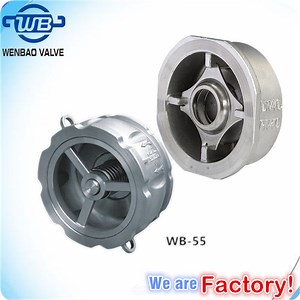 [Hot Item] H71W Wafer Type Stainess Steel Spring Loaded Lift Check Valve Pn40