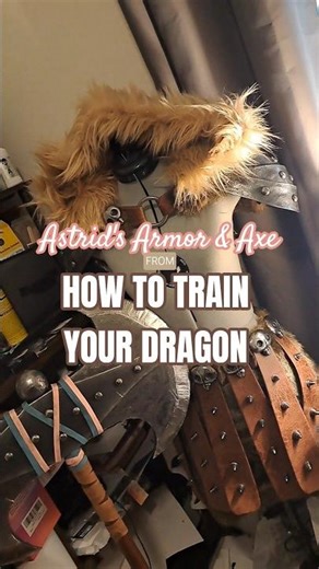 #Astridcosplay commission I made that went out to #Megacon - will you see her? #howtotrainyourdragon