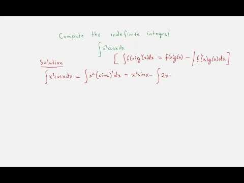 Calculus for life sciences - Problem of the day - 86 - Two Integrations By Parts Reducing Power
