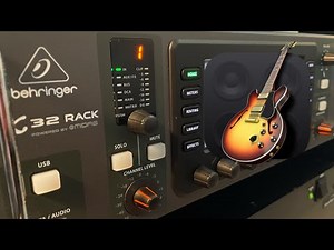 Connect Your Behringer X32 to GARAGEBAND!! - Record Your Live Mixes Through This FREE DAW!