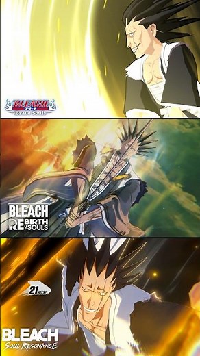 Kenpachi KENDO: BLEACH: Brave Souls Vs BLEACH: Rebirth of Souls Vs BLEACH: Soul Resonance!
