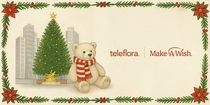 Teleflora’s Wish Bear Workshop Benefitting Make-A-Wish®, Rockefeller Center, New York, 9 December 2025
