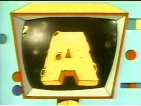 Sesame Street - A in Space cartoon (1988)
