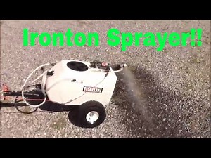 Ironton 13 Gallon Tow Behind Sprayer