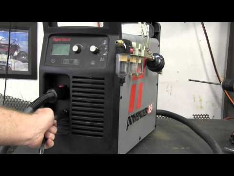 Hypertherm Powermax 65 set up to Torchmate 2x4 cnc table.