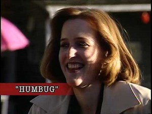 The X-Files - Gillian Anderson eats a cricket
