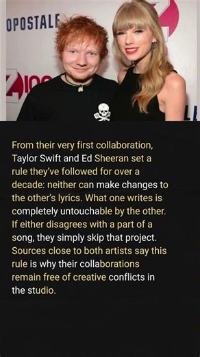 The Secret Rule Between Taylor Swift and Ed Sheeran That Explains Why They Always Work