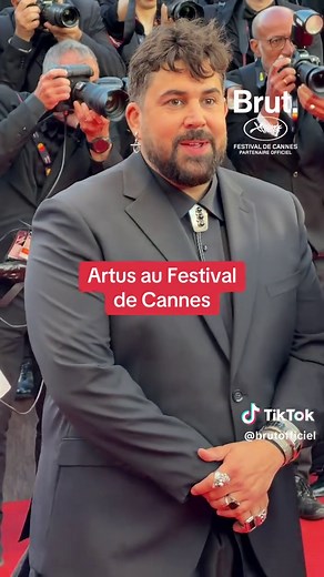 Artus au Festival de Cannes. #artus #cannes2026 #unptittrucenplus | cannes