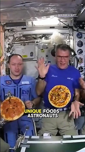 3 Weird Foods Astronauts Actually Eat in Space 🚀 #shorts #astronaut