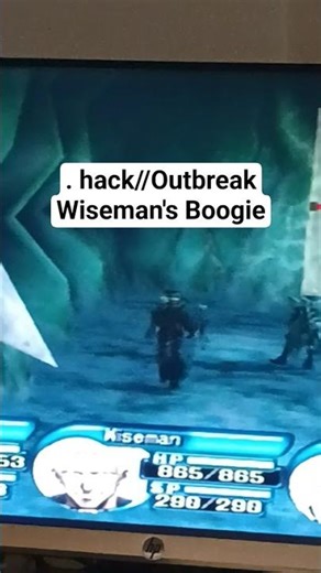 .hack//Outbreak (PS2) Glitch - Wiseman's Boogie