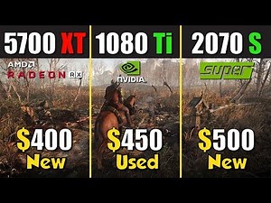 RX 5700 XT vs. RTX 2070 Super vs. GTX 1080 Ti