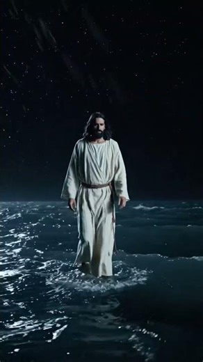 Matius 14- Yesus Berjalan di atas Air #imankristen #rohanikristen #firmantuhan #yesus #DreamTrackAI