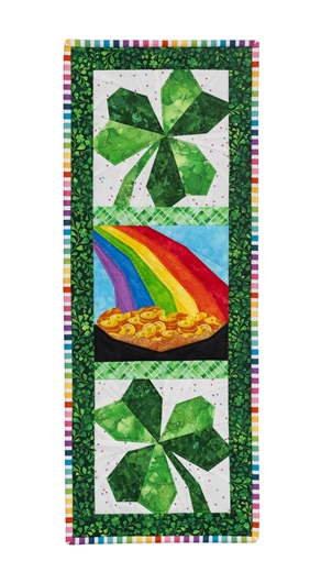 Learn the delights of Foundation Paper Piecing Series 3 with this fresh series by Shabby Fabrics! The March project is bursting with St. Patrick's Day cheer! Get the kit: https://www.shabbyfabrics.com/p227418 | Shabby Fabrics