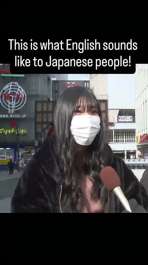 Japan TV Easy on Instagram: "👂🤔 Ever wondered what English sounds like to Japanese ears? Sometimes it’s just a stream of fast noises and random words like “COOL!” or “YEAH!” No wonder they think we’re in a shampoo commercial 24/7. #WhatEnglishSoundsLike #EnglishToJapanese #LanguageBarrier #SoundSoup #JapaneseTVStyle #笑える #LostInTranslation #FunnyMoments #JapanHumor #外国語の壁"
