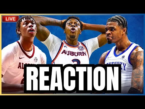SEC Basketball PRIMETIME Reaction: Auburn Wins THRILLER Against Kentucky, Saturday Awards, More