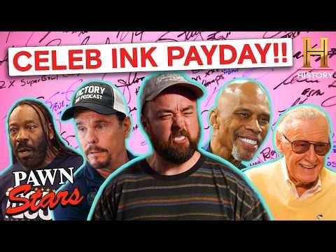 AUTHENTIC & PRICEY Celebrity Signatures | Pawn Stars