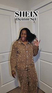 This pearl denim set from SHEIN is the moment. The fit, the details, the style—so easy to dress up or down. I’m obsessed with pieces that look luxe without the price tag, and this one is definitely a favorite. #SHEINFinds #PearlDenim #OOTD #DenimSet #FallFashion #StyleInspo #AffordableFashion #FashionBloggerStyle #OutfitIdeas #fashion @sheinofficial @shein_us | Jessica Brown