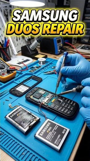Repairing Samsung keypad mobile phone 📱 #tech