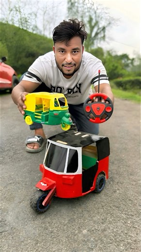 Suto Auto Vs Big Remote Control Auto Rickshaw Unboxing