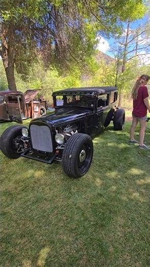 1929 Ford model A, slightly customized #antique #gearheadreview