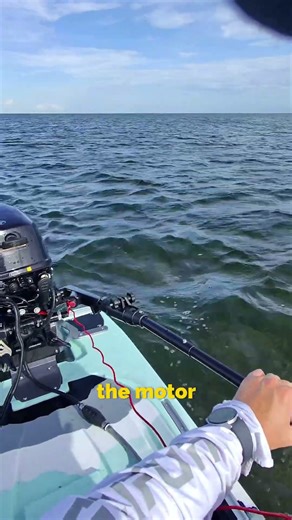 Pro tries a 20HP Outboard on a Kayak