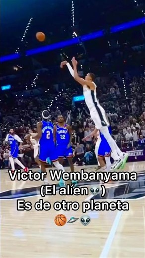 Victor Wembanyama (El alíen👽) Es de otro planeta 🏀🛸👽
