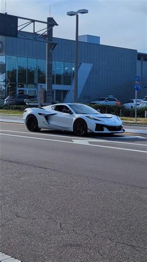 C8 ZR-1 drive-by and exit. Turbo noise. #shorts #fyp #viral #video #viralvideo #youtubeshorts #zr1