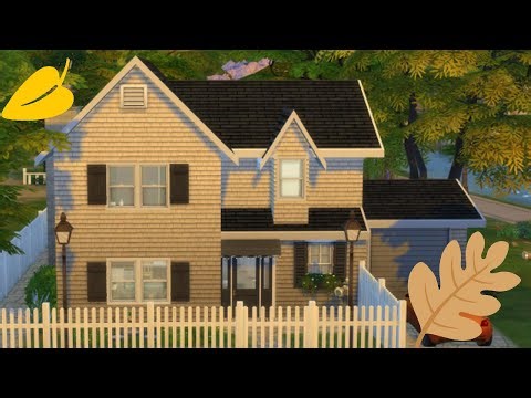 Fall Family Home 🍁🍂 | Sims 4 Speed Build