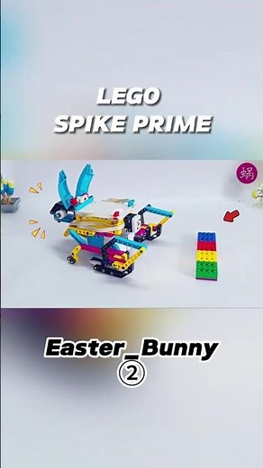 LEGO SPIKE PRIME | EasterBunny②🐇[Free Building Instructions] #buildingconstruction #robot #lego