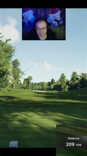 Yup 318 on the nose! #pgatour2k25 #prediction