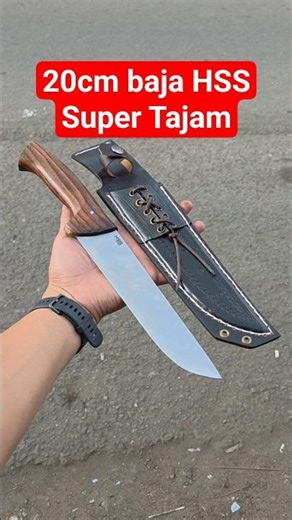 20cm knife. HSS steel, super sharp straight model