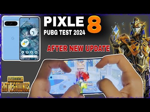 GOOGLE || PIXEL 8 PUBG TEST 2024 🔥 || After new update || HDR + 60 FPS ♥️