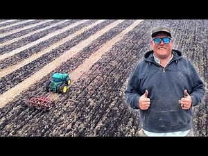 DESTROYING MY SOIL? A Chisel Plow from 1983 goes to work in 2025!