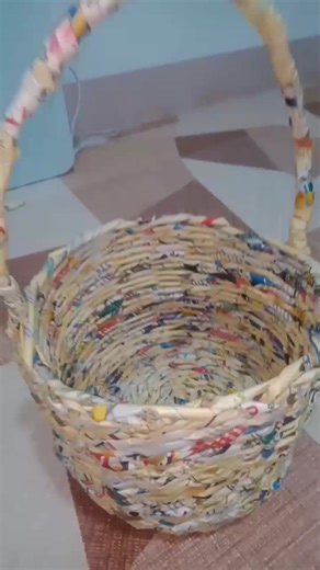How to Make a Simple Paper Basket: DIY Handmade Craft